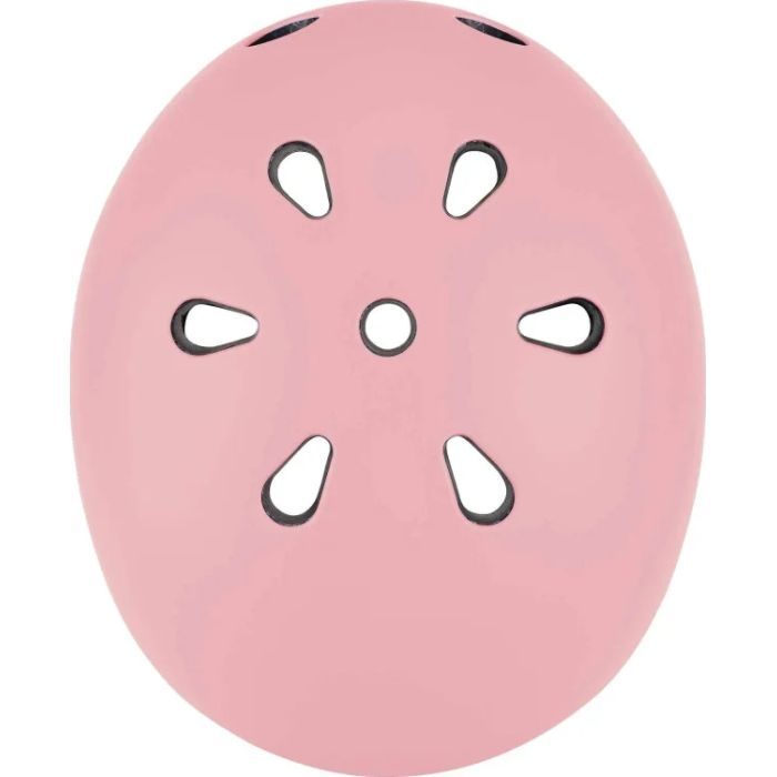 Шлем Globber Go up lights 45-51см пастельний рожевий, з ліхтариком (506-210) изображение 6