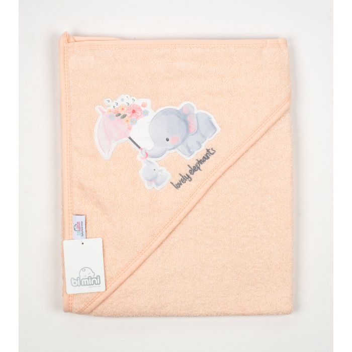 Рушник для купання дитячий Bimini для купання (66308-peach) зображення 2