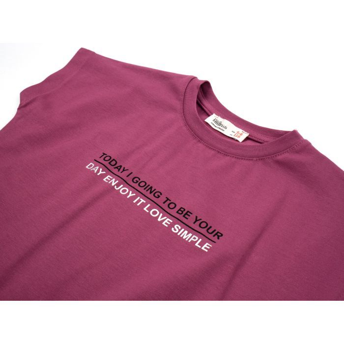 Набір дитячого одягу Smile із шортами (7012-122G-lilac) зображення 6
