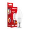 Лампочка Vestum LED C37 6W 3000K 220V E14 (1-VS-1304) изображение 2