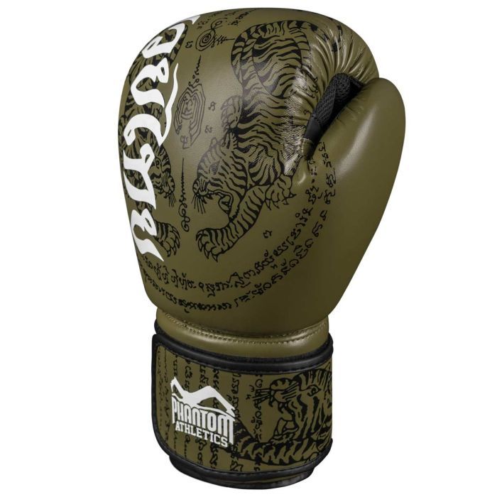 Боксерские перчатки Phantom Muay Thai Red 10 унцій (PHBG2505-10) изображение 3