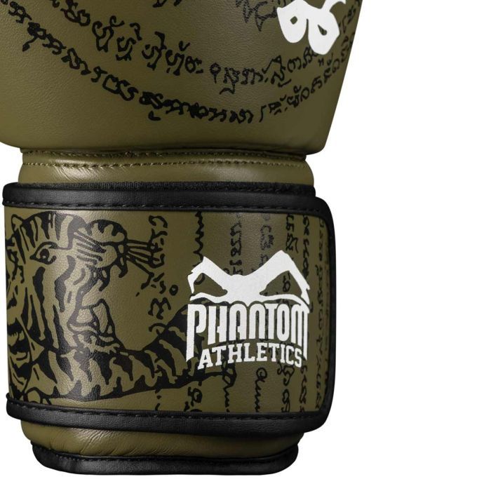 Боксерские перчатки Phantom Muay Thai Red 10 унцій (PHBG2505-10) изображение 5