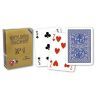 Карты игральные Modiano Golden Trophy 100 Plastic (blue) (00450) изображение 3
