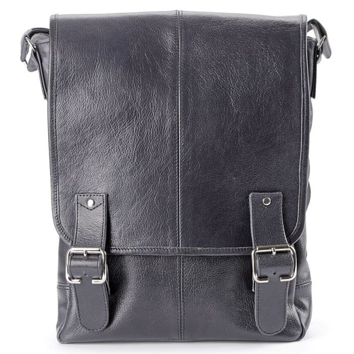 Сумка Shvigel Кожаная Черная (00919) изображение 2