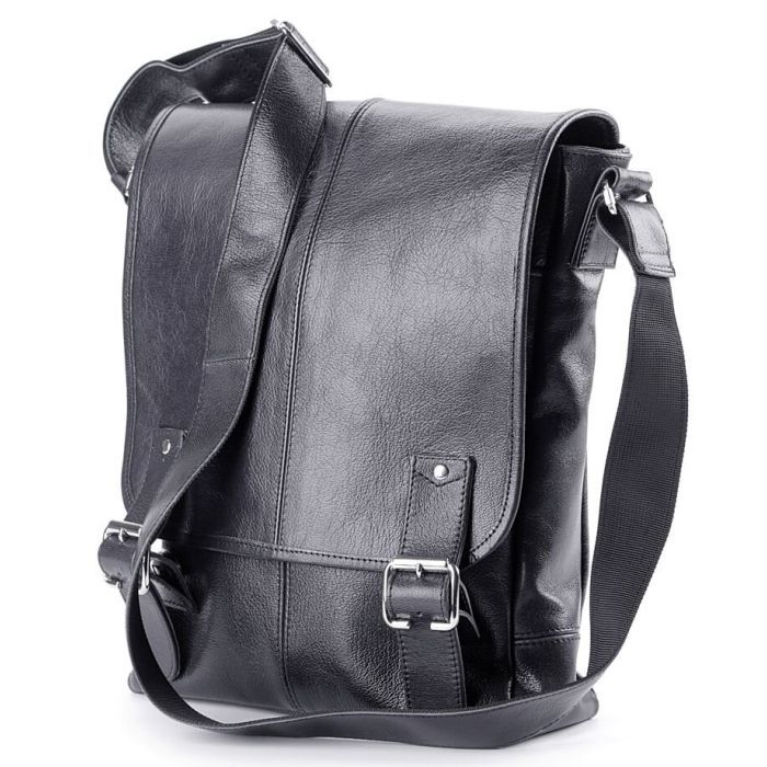 Сумка Shvigel Кожаная Черная (00919) изображение 3