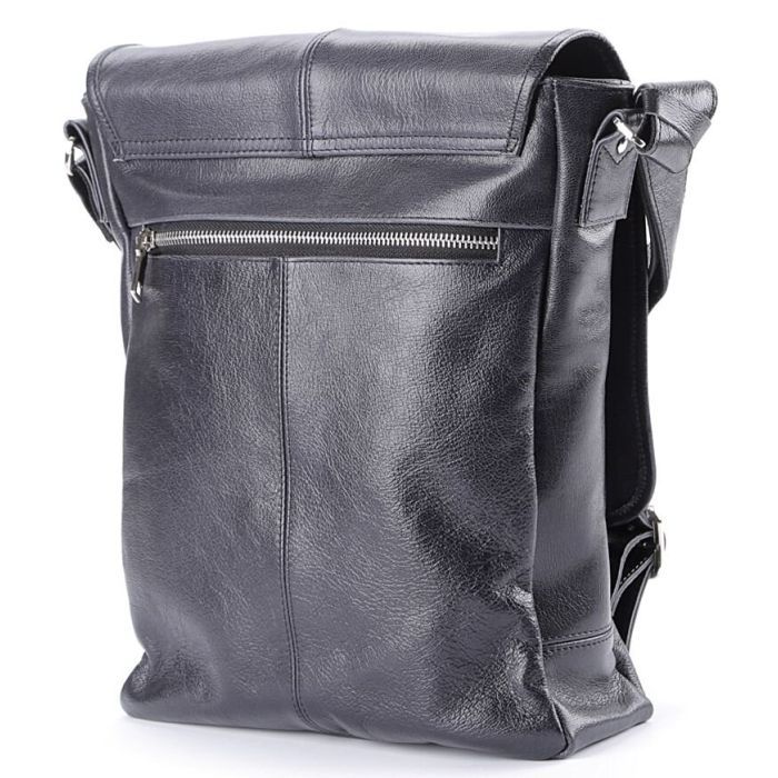 Сумка Shvigel Кожаная Черная (00919) изображение 4