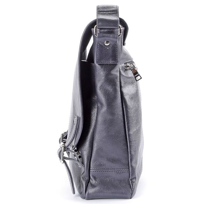 Сумка Shvigel Кожаная Черная (00919) изображение 5