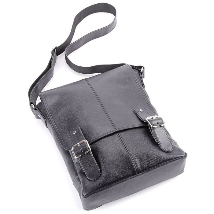 Сумка Shvigel Кожаная Черная (00919) изображение 6