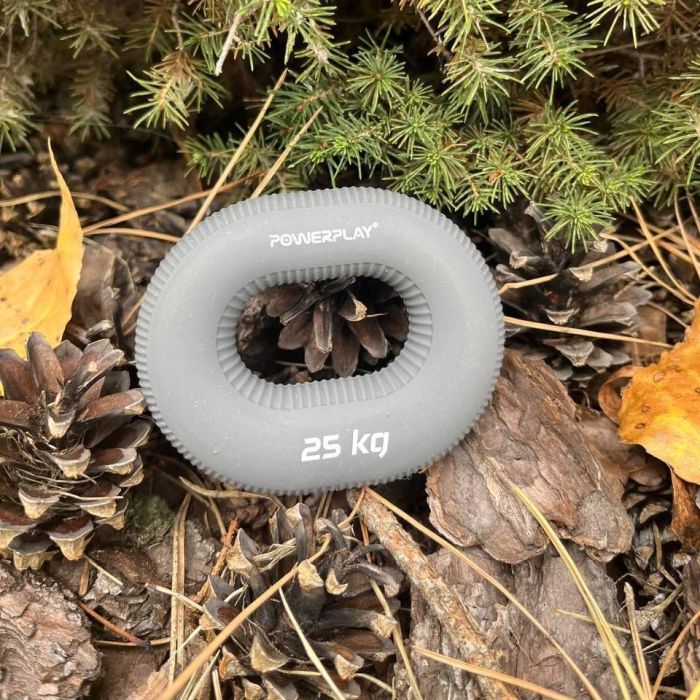 Эспандер PowerPlay PP-4336 Hand Grip Large 25 кг Сірий (PP_4336_Grey_25kg) изображение 5