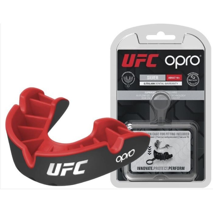 Капа Opro Silver UFC Red/Black (102514002) (UFC_Silver_R/Bl) изображение 10