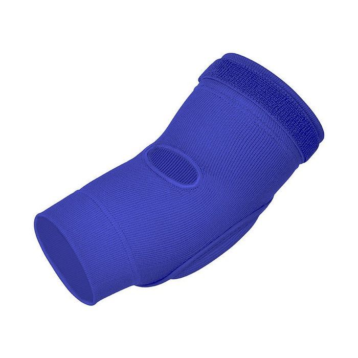 Фіксатор ліктя RDX Hosiery Elbow Foam Blue/White S (HYP-EUW-S) зображення 4