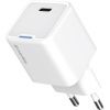 Зарядний пристрій ColorWay GaN Mini 25W PD Port PPS USB-C white (CW-CHS052PD-WT)