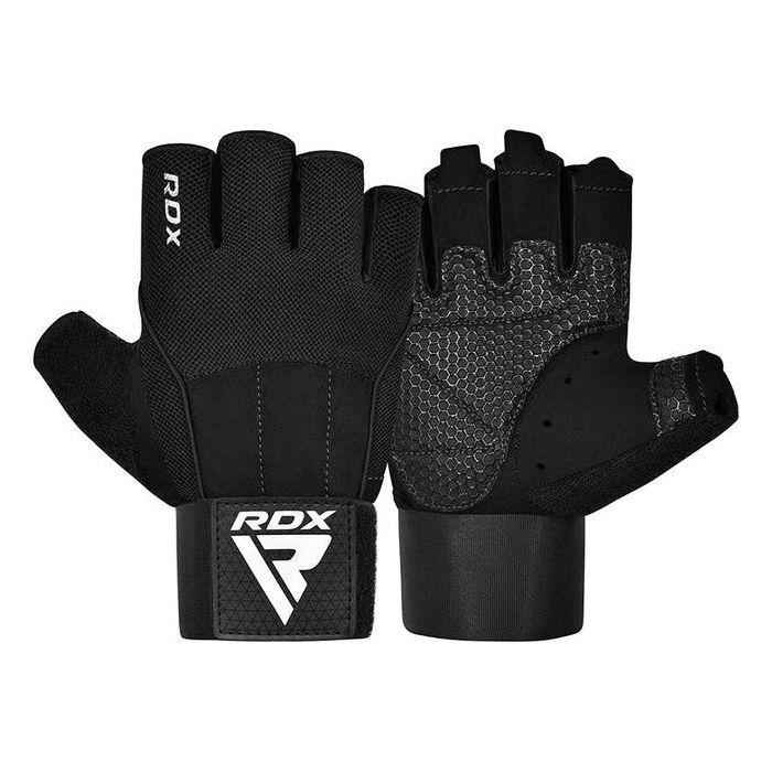 Перчатки для фитнеса RDX W3 with EVA Padding Black S (WGS-W3B-S+)