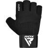 Перчатки для фитнеса RDX W3 with EVA Padding Black S (WGS-W3B-S+) изображение 2