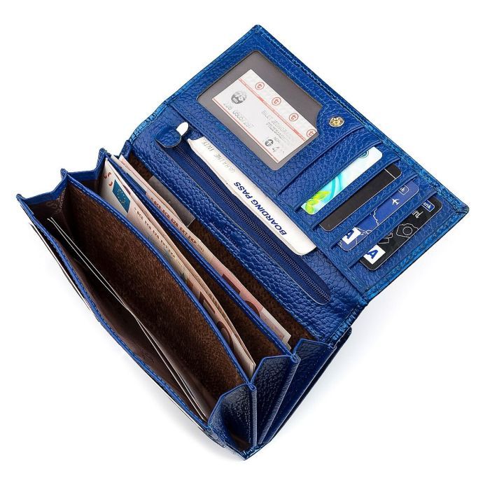 Гаманець ST Leather Синій (18394) зображення 6