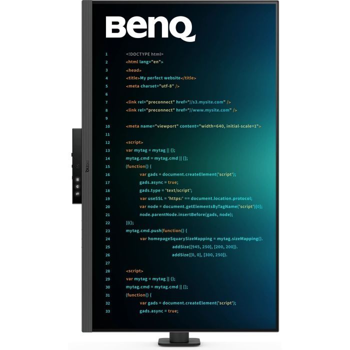 Монитор BenQ RD320UA Metallic Grey изображение 7