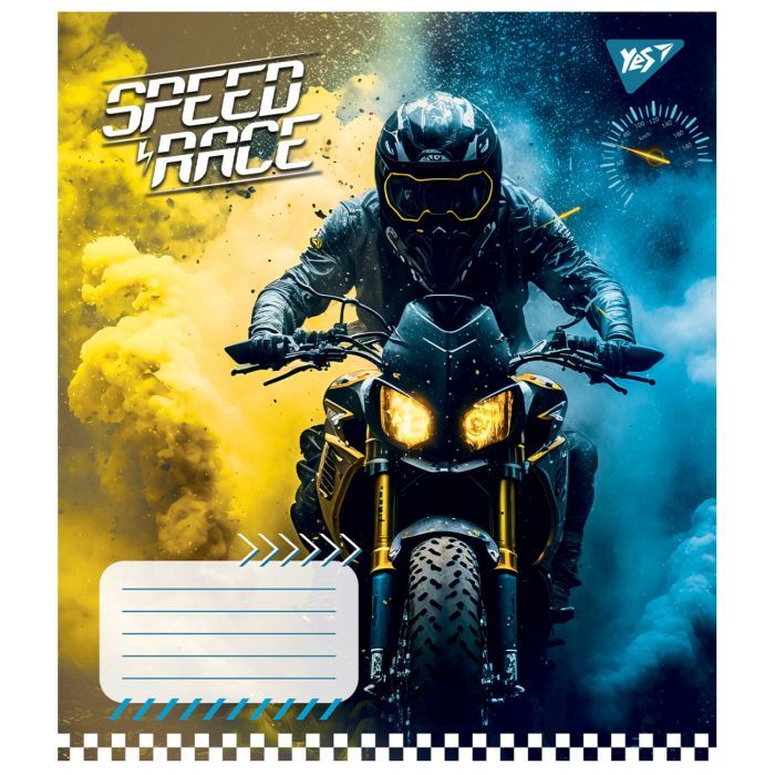 Тетрадь Yes Speed race А5 36 листов линия (767354) изображение 3