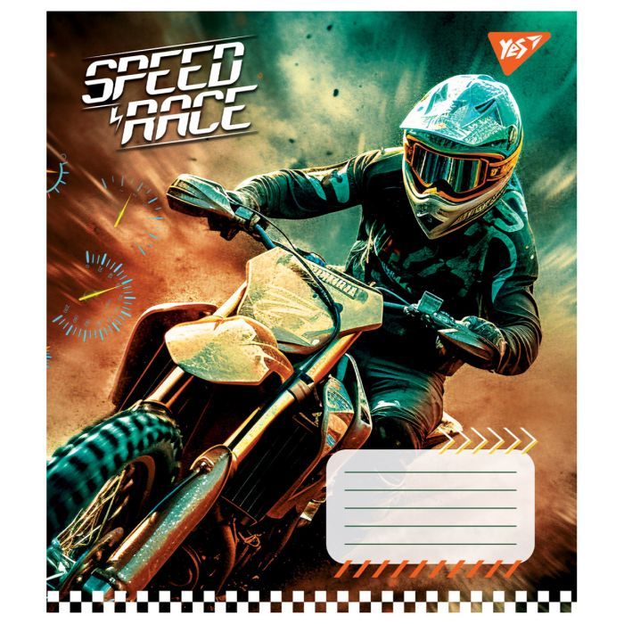 Тетрадь Yes Speed race А5 36 листов линия (767354) изображение 5