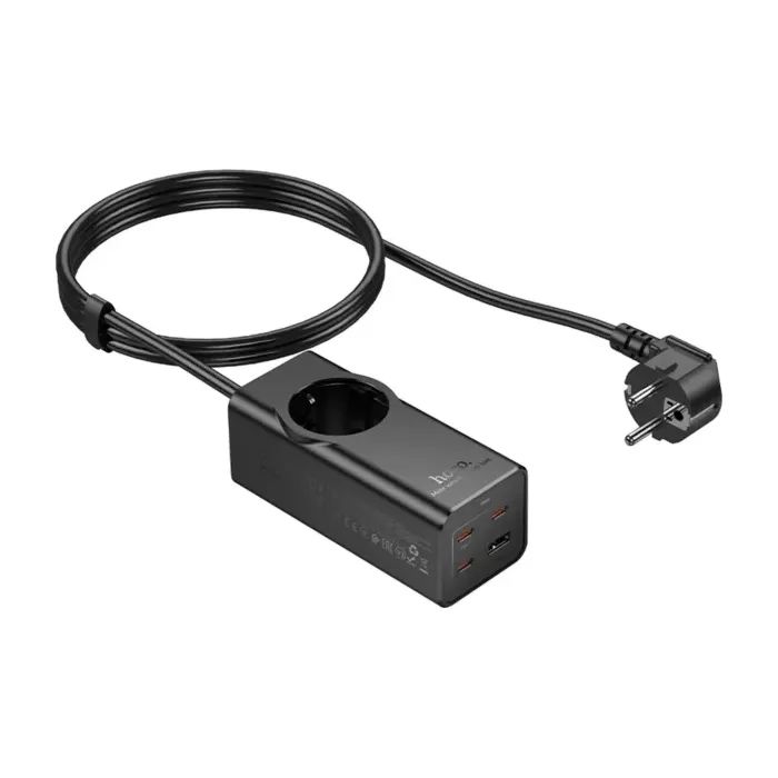 Сетевой фильтр питания HOCO NS9 (6942007638494)