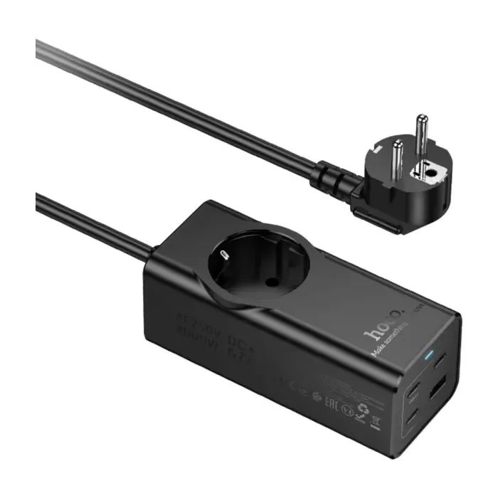 Сетевой фильтр питания HOCO NS9 (6942007638494) изображение 3