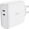 Зарядное устройство Trust Maxo 65W 2xUSB-C PD white (25381_TRUST)