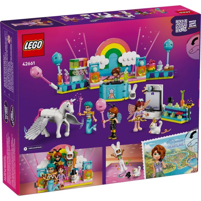 Конструктор LEGO Friends Костюмированная вечеринка с единорогом и феей (42661) изображение 7