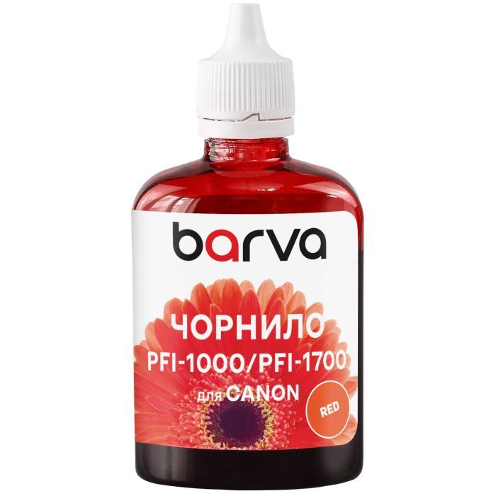 Чернила Barva Canon PFI-1000/PFI-1700 100ml R, pigment (C1700-982)
