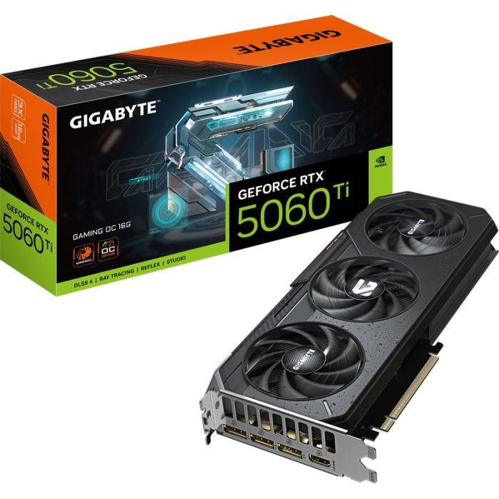 Видеокарта GIGABYTE GeForce RTX5060Ti 16Gb GAMING OC (GV-N506TGAMING OC-16GD) изображение 10