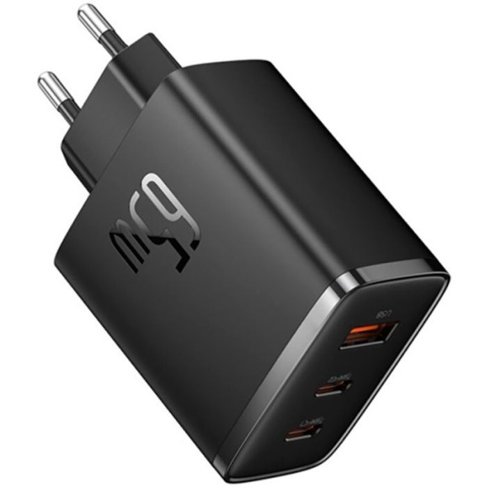Зарядное устройство Baseus Cube Pro Fast Charger 2C+U 65W black (P10152301113-00) изображение 2