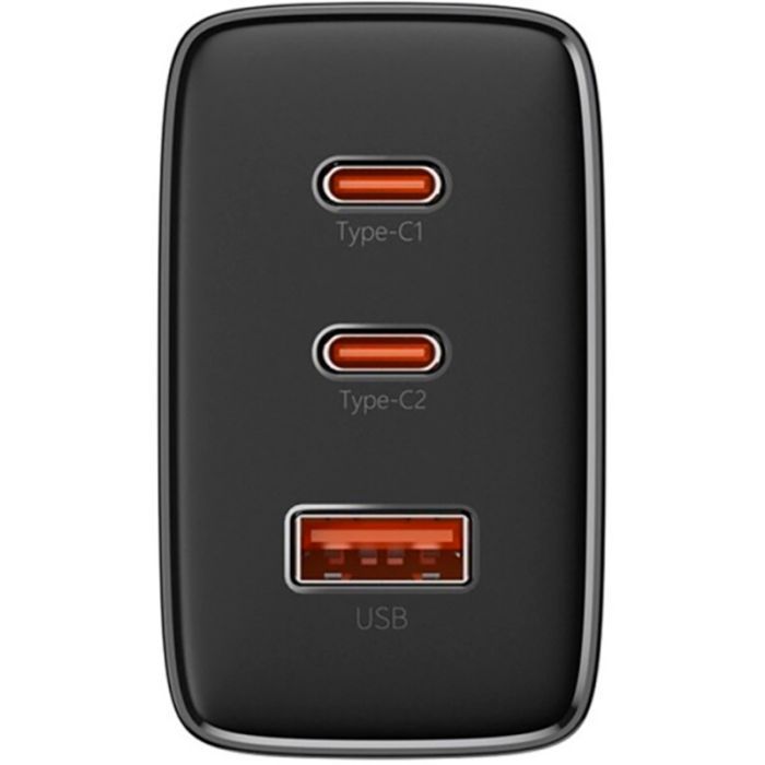 Зарядное устройство Baseus Cube Pro Fast Charger 2C+U 65W black (P10152301113-00) изображение 3