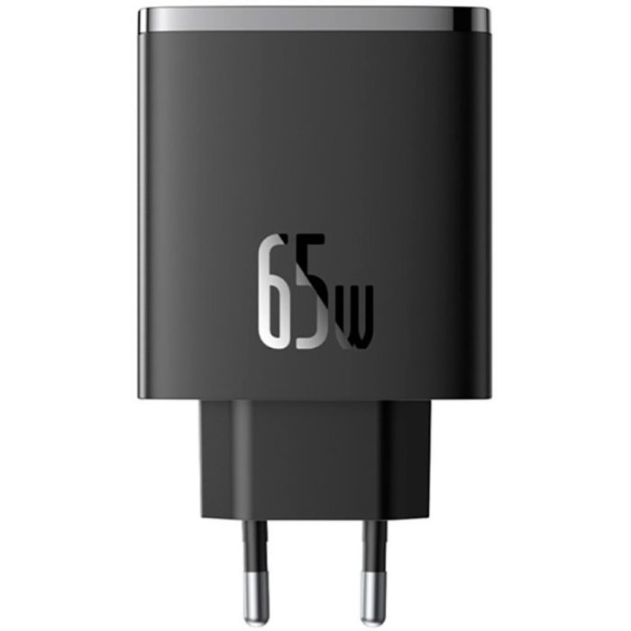 Зарядное устройство Baseus Cube Pro Fast Charger 2C+U 65W black (P10152301113-00) изображение 4
