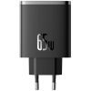 Зарядное устройство Baseus Cube Pro Fast Charger 2C+U 65W black (P10152301113-00) изображение 4