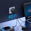 Зарядное устройство Baseus Cube Pro Fast Charger 2C+U 65W black (P10152301113-00) изображение 9