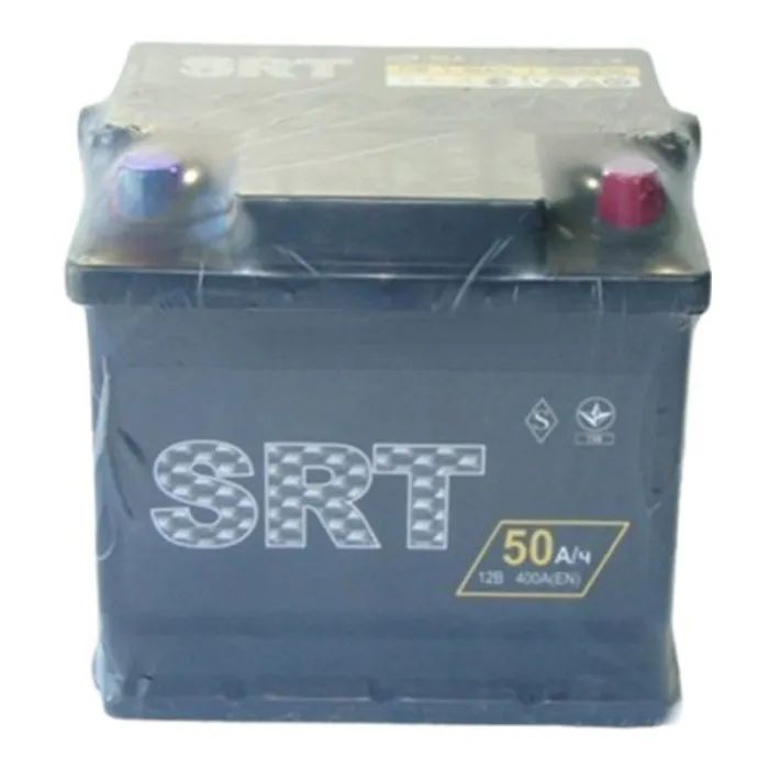 Аккумулятор автомобильный SRT 6СТ-50АЗ (1) (+/-) (L1) 400А 12V (E)