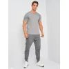Футболка Kappa T-shirt Mezza Manica Girocollo K1305 GrigioUnito сірий XXL (8002390400745) зображення 3