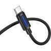 Кабель мультимедийный USB-C to 3.5mm M 1.0m silicone black BOROFONE (6941991114410) изображение 3