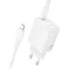 Зарядний пристрій BOROFONE BN28 Fuente USB-C PD30W + cable USB-C to Lightning White (6941991120305) зображення 7