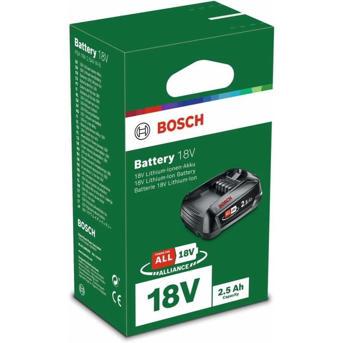 Аккумулятор к электроинструменту Bosch PBA, 18V, 2.5Ah, 0.3кг (1.600.A00.5B0) изображение 3