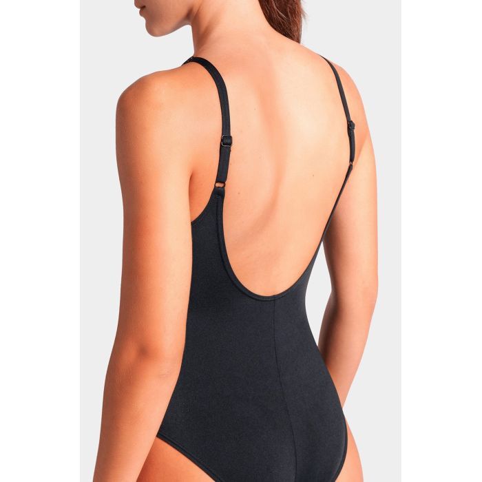 Купальник Arena Ripples Swimsuit U Back B 009500-590 чорний 40 (3468337554417) изображение 5