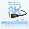 Кабель мультимедійний DisplayPort to DisplayPort 2.0m v1.4 8K60Hz Choetech (XDD01-V1-BK) зображення 4