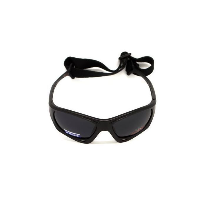 Солнцезащитные очки BluWater Hydro Polarized (dark gray) Anti-Fog Черные линзы в черной оправе (BW-HYD-SD12) изображение 2