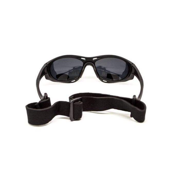 Солнцезащитные очки BluWater Hydro Polarized (dark gray) Anti-Fog Черные линзы в черной оправе (BW-HYD-SD12) изображение 5