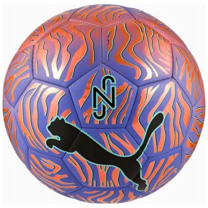 Мяч футбольный Puma Neymar JR Graphic ball 084678-01 фіолетовий, помаранчевий 5 (4067984268587)