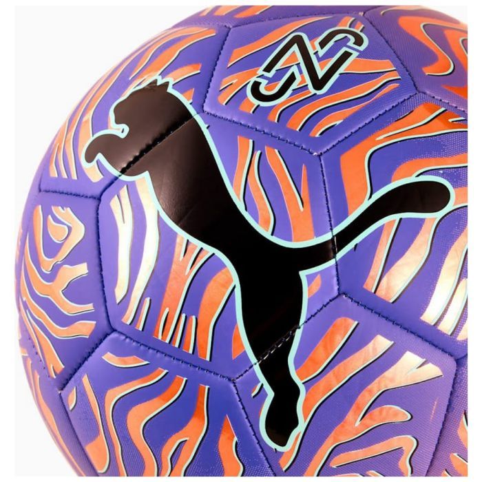 Мяч футбольный Puma Neymar JR Graphic ball 084678-01 фіолетовий, помаранчевий 5 (4067984268587) изображение 2