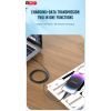 Дата кабель USB 2.0 AM to Lightning 1.0m Rock XO (NB230_L_White) изображение 3