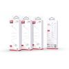 Дата кабель USB 2.0 AM to Lightning 1.0m Rock XO (NB230_L_White) изображение 4