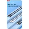 Дата кабель USB 2.0 AM to Lightning 1.0m Rock XO (NB230_L_White) изображение 5