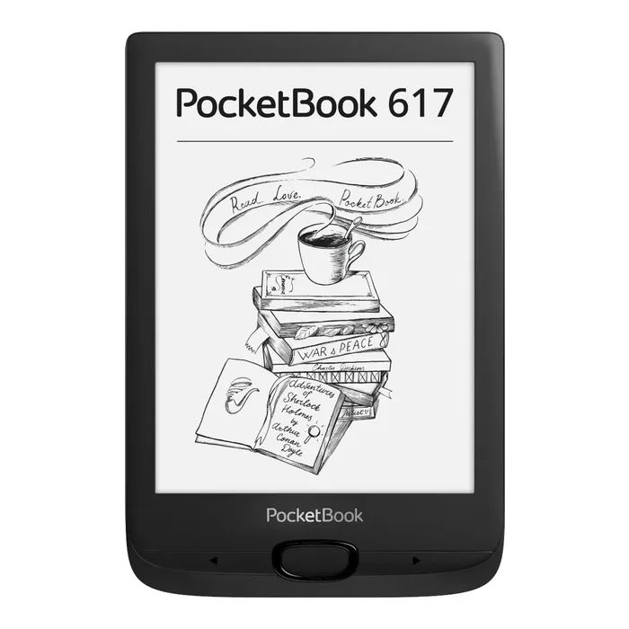 Электронная книга Pocketbook 618 Basic Lux 4, Black (PB618-P-WW)