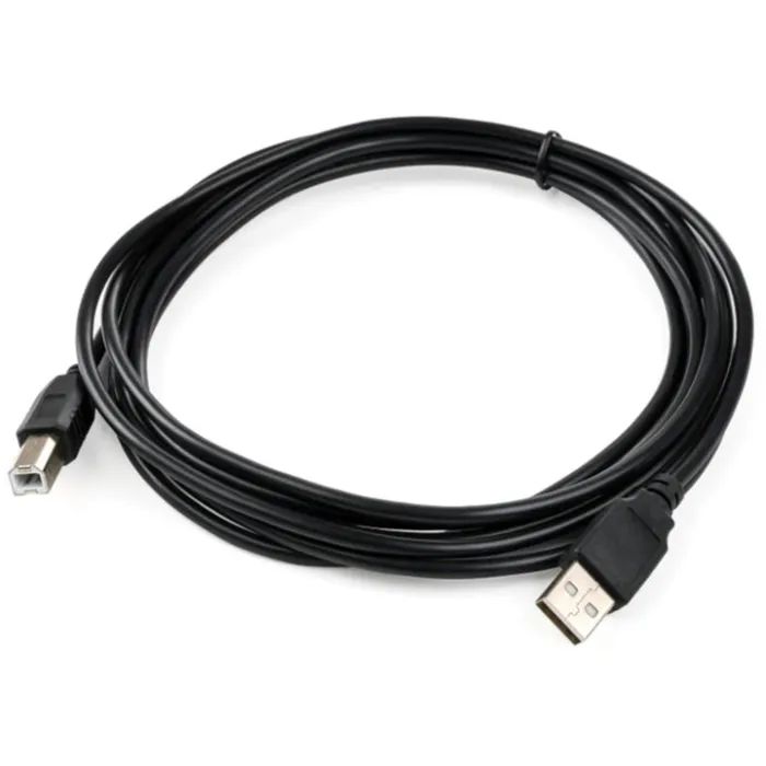Кабель для принтера USB 2.0 AM/BM 1.5m black Ultra (UC22-0150) изображение 3