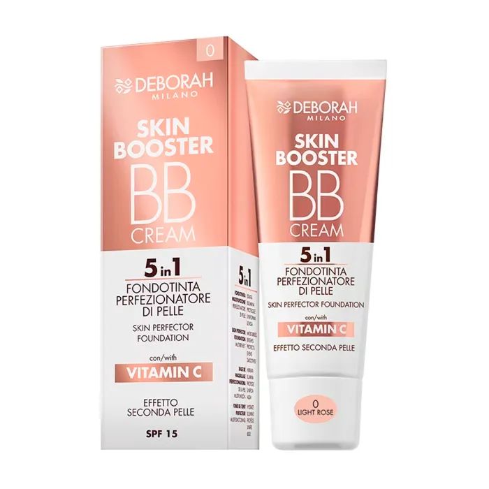 BB-крем Deborah Skin Booster 5in1 0 - Light Rose 30 мл (8009518432701)